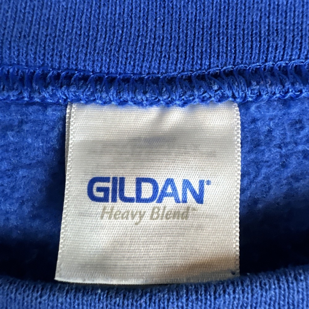 Chicago Cubs 2016 World Series Champions Blue Hoodie Pouch Pocket Large National - Picture 3 of 4